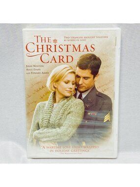 The Christmas Card DVD 2007 Holiday Romance John Newton Alice Evans New OOP